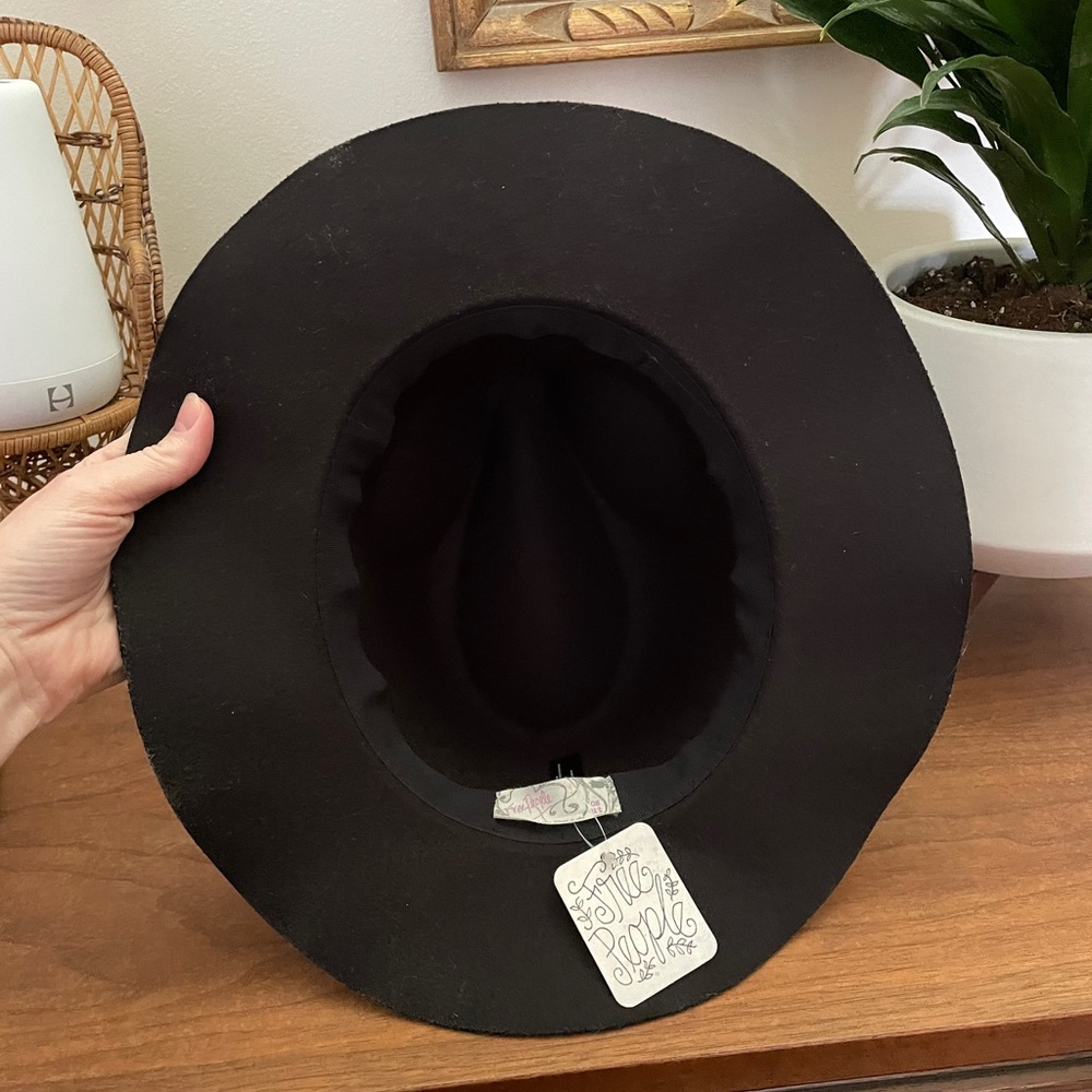 NWT Free People Wool Felt Fedora - Picture 4 of 9